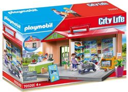*** PLAYMOBIL - EPICERIE TRANSPORTABLE #70320